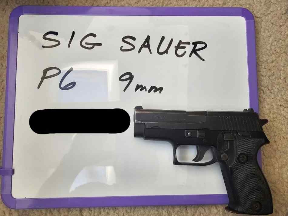 Sig Sauer P6 9mm