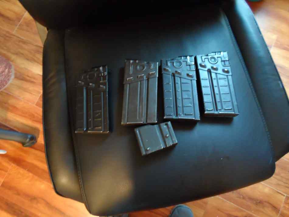  HK 91  magazines 5 ten rounder and one 3 rounder