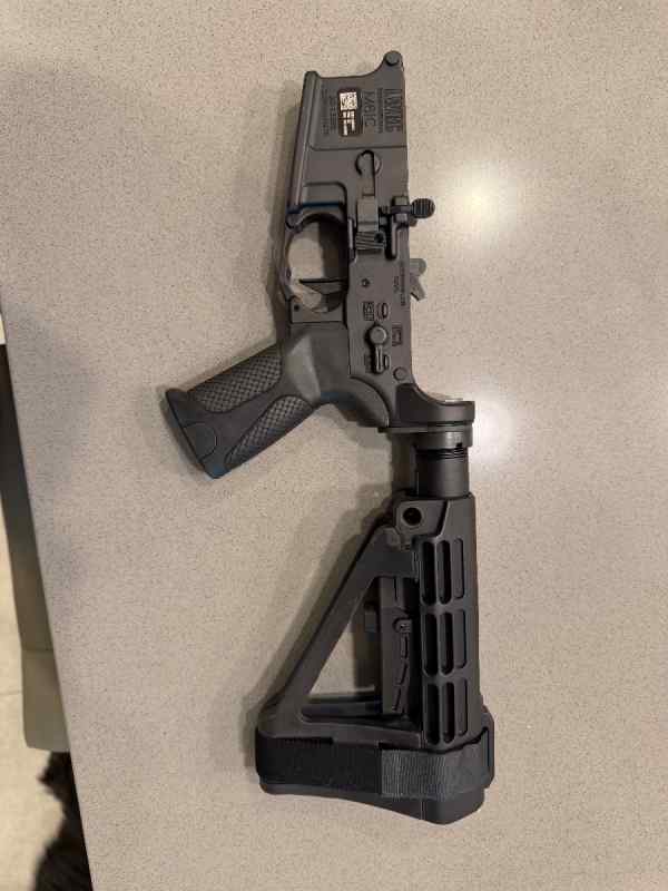 Lwrc m6ic enhanced ambi lower with geissele