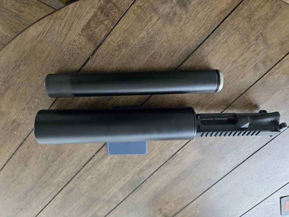 Can Cannon with golfball launcher
