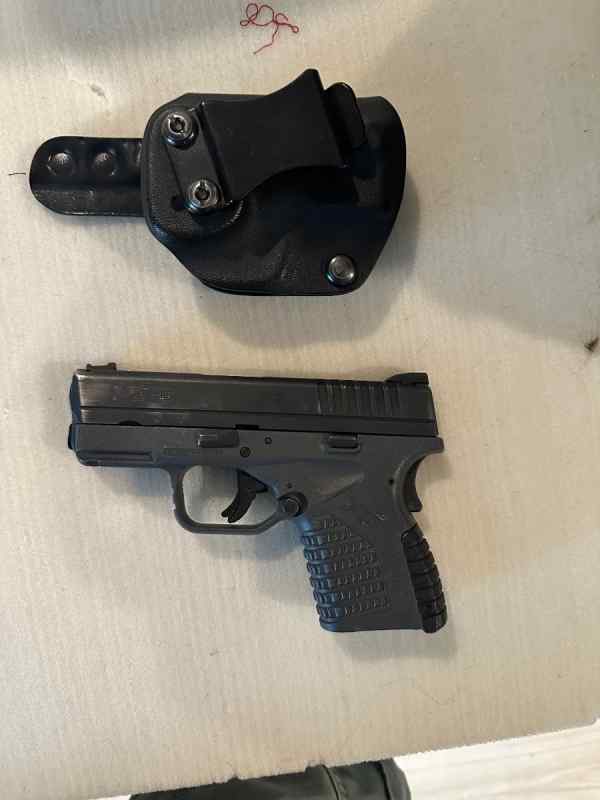 Several handguns
