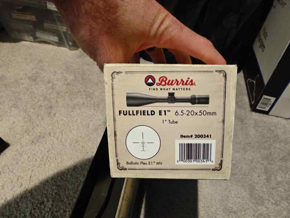 Burris Fullfield 6.5-20 E1