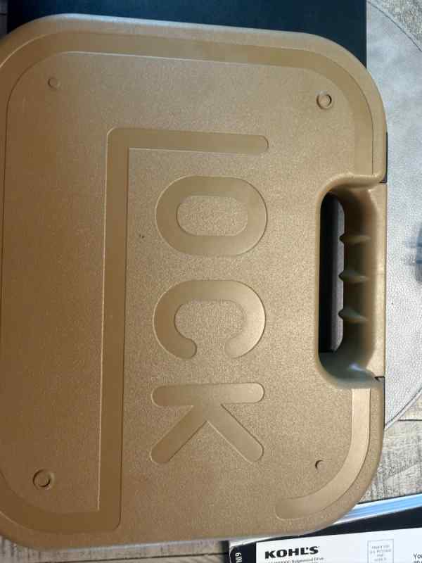 Glock 19x V threaded barrel and suppressor sights 