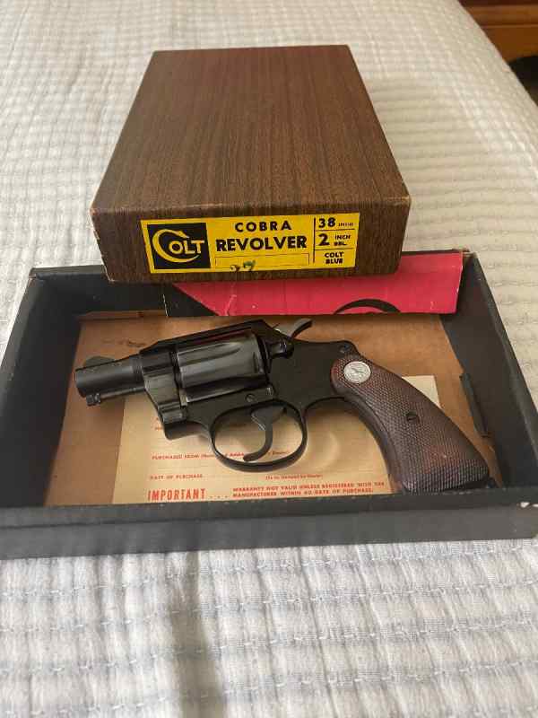 1970 Colt Agent 38 special